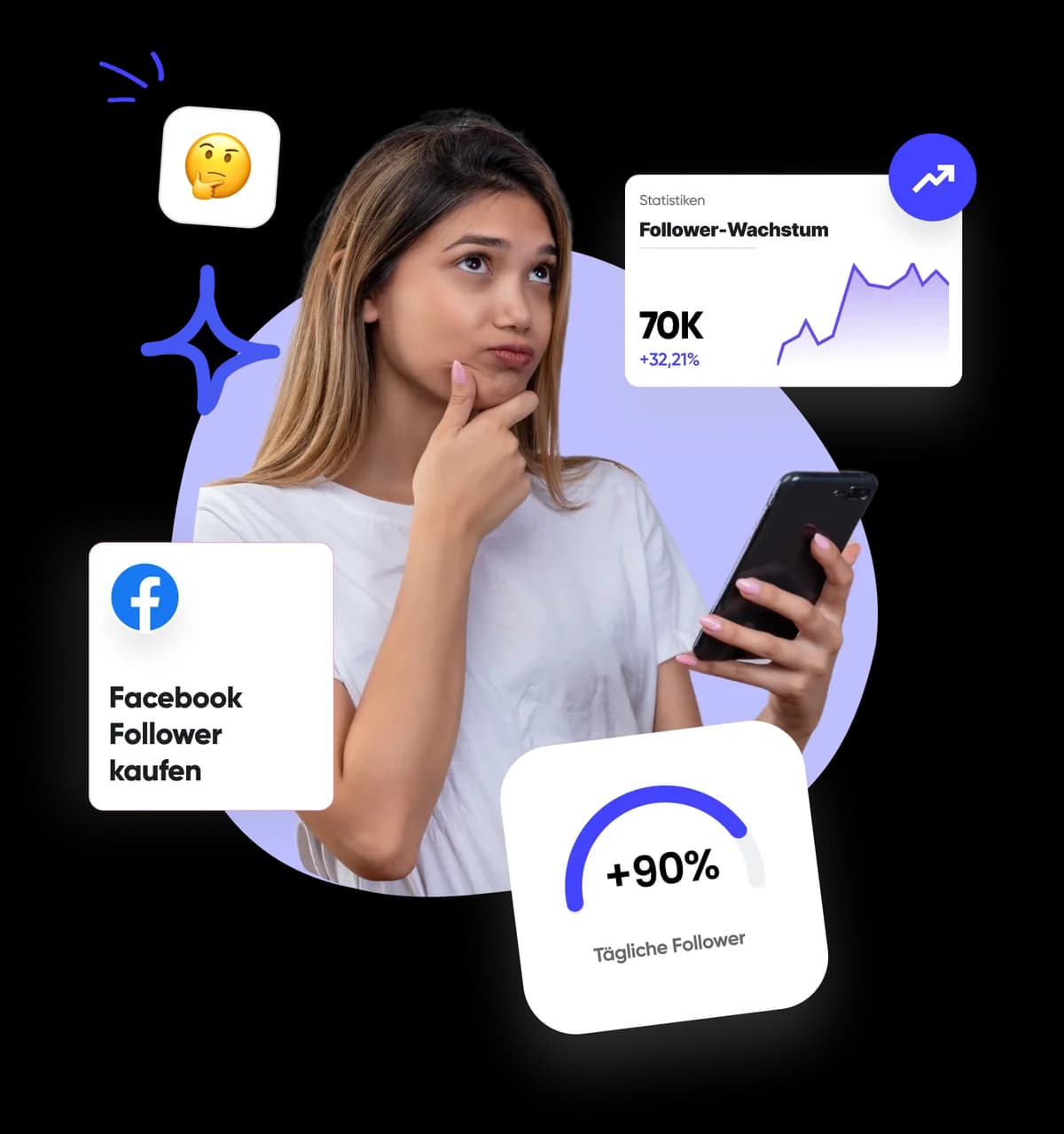 Facebook Follower kaufen – Illustration