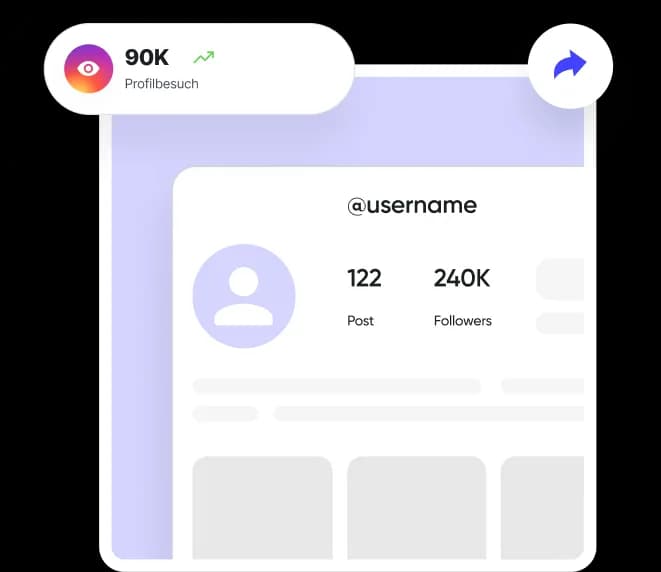 Instagram Follower (Türkisch) kaufen – Illustration