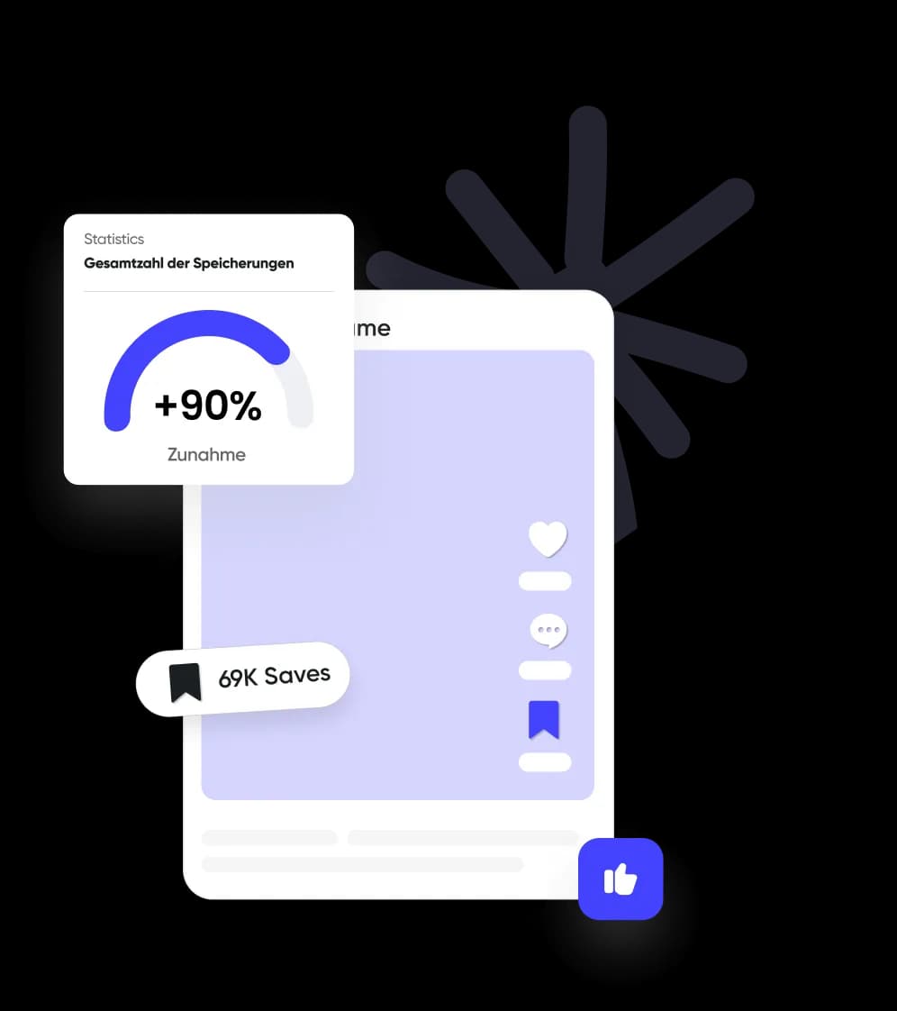 TikTok Saves kaufen – Illustration