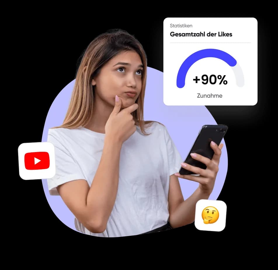 YouTube Likes kaufen – Illustration